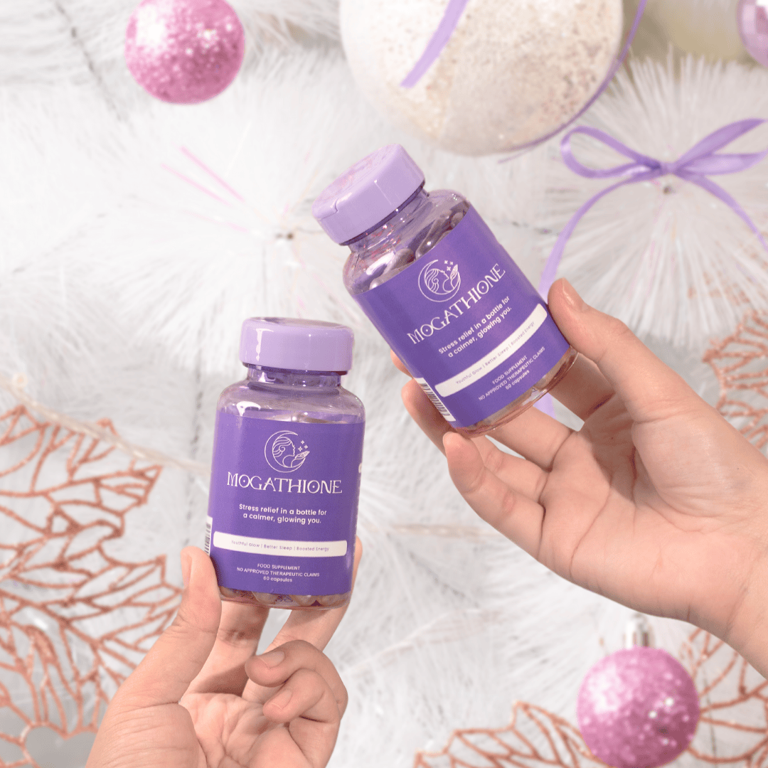 [Bundle of 2] Mogathione 60 pcs Wellness Supplement for Anti-stress, Relaxation, Quality Sleep, and Skin Whitening